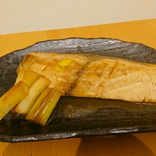 ブリの生姜ポン酢焼き